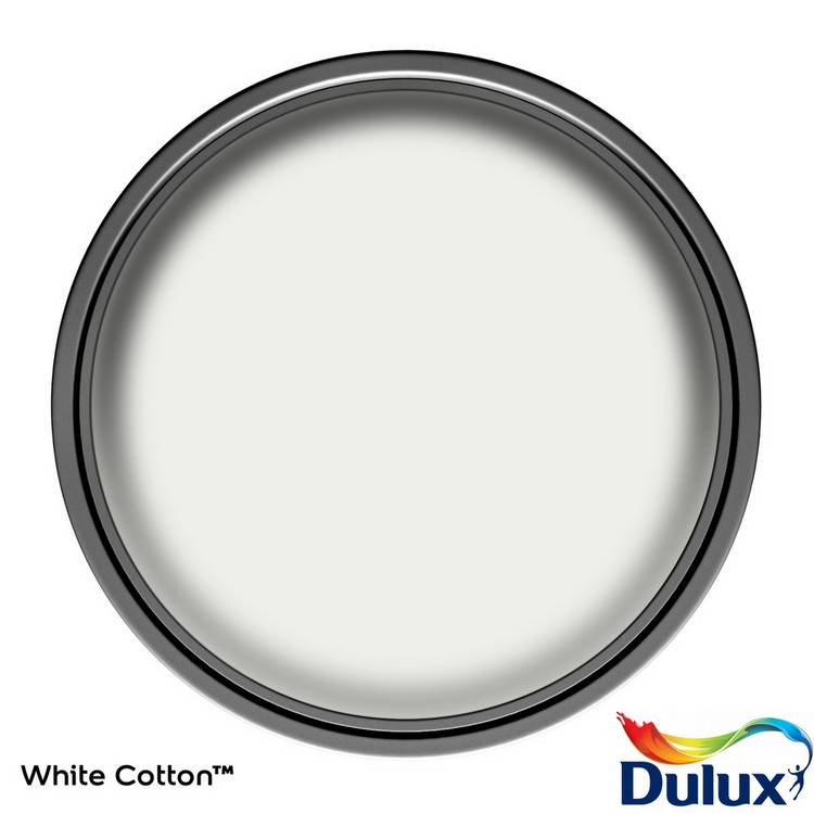 Dulux Easycare Washable Matt paint White Cotton 2.5L, imported from the UK