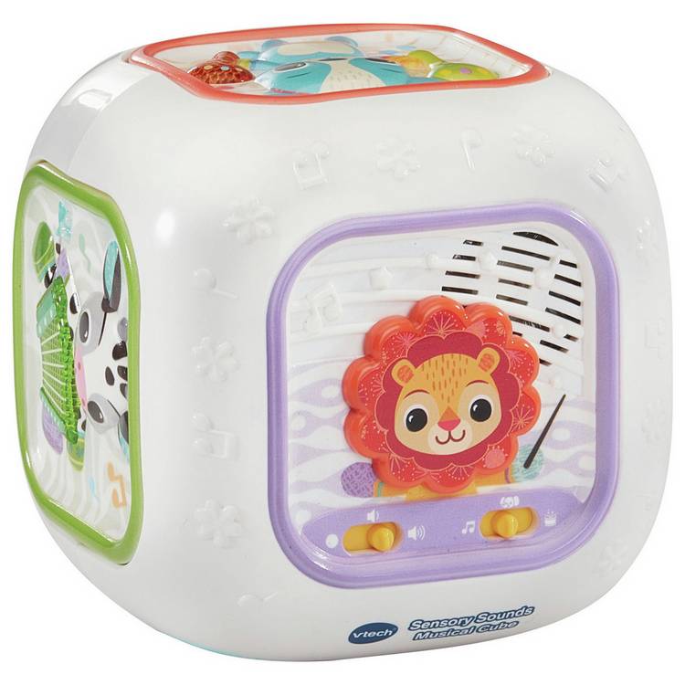VTech Sensory Sounds Musical Cube baby toy (British brand)