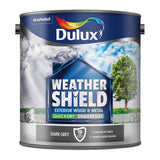 Dulux Weathershield Quick Dry undercoat Dark Grey 2.5L (British brand)