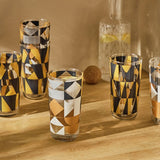 Argos Home geometric hi ball glasses set of 6, UK version