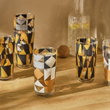 Argos Home geometric hi ball glasses set of 6, UK version