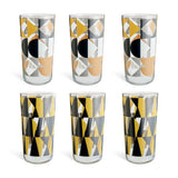 Argos Home geometric hi ball glasses set of 6, UK version