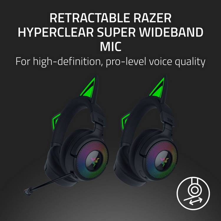 Razer Kraken Kitty V3 Pro gaming headset - British product