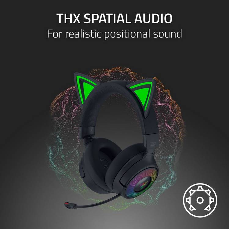 Razer Kraken Kitty V3 Pro gaming headset - British product