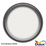 Dulux Weathershield Quick Dry Matt Paint 2.5L White, imported from the UK