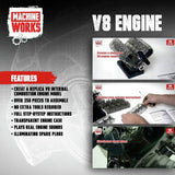 Machine Works V8 petrol engine model kit (British brand)