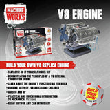 Machine Works V8 petrol engine model kit (British brand)
