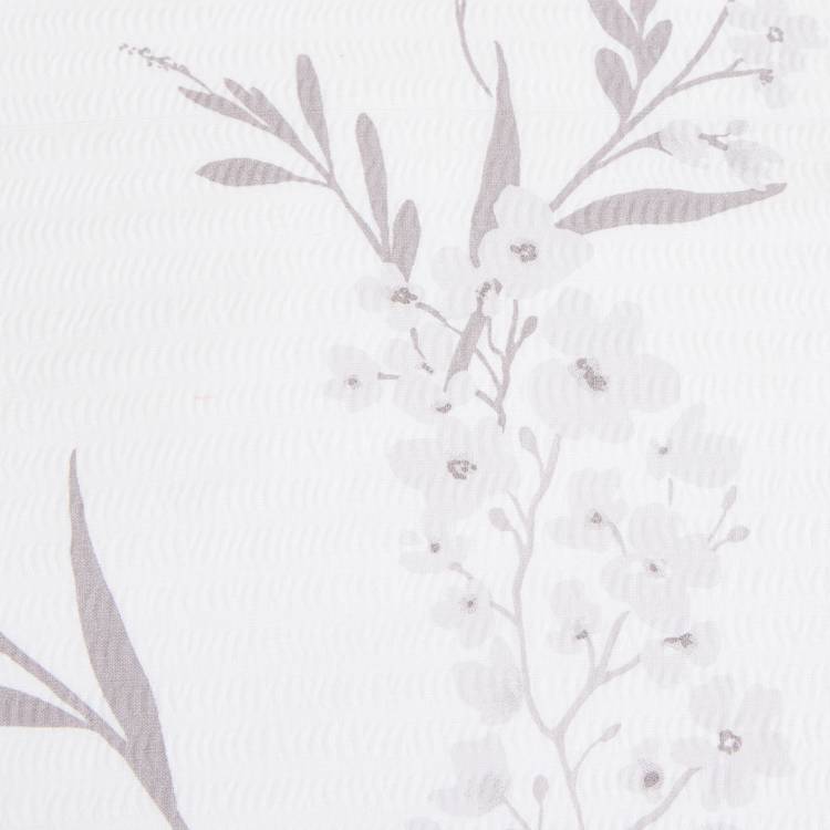Argos Home Blossom seersucker white single bedding set (British brand)