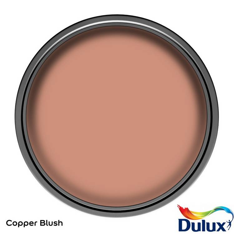 Dulux paint Copper Blush 2.5L, UK version