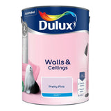 Dulux Pretty Pink Matt paint 5L, imported from the UK