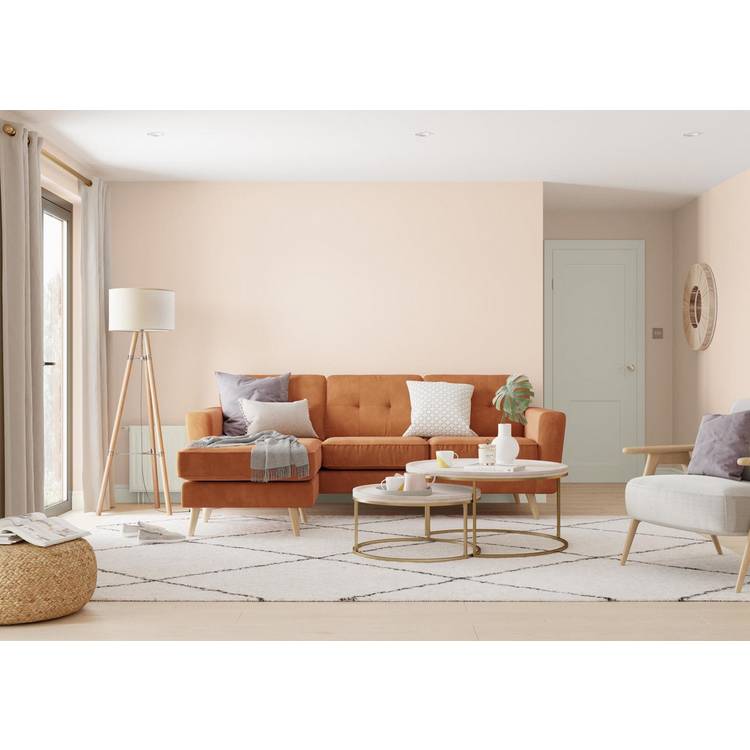 Dulux Walls & Ceilings Matt paint Soft Peach 2.5L (British brand)