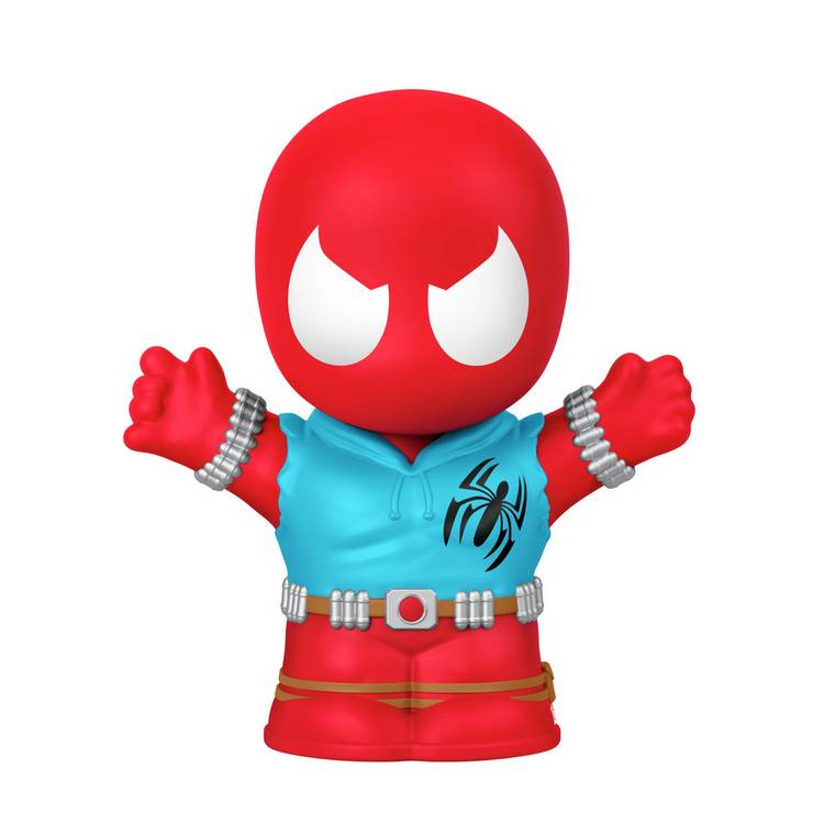 Fisher-Price Little People Collector Spider-Man set, imported from the UK
