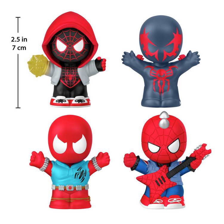 Fisher-Price Little People Collector Spider-Man set, imported from the UK