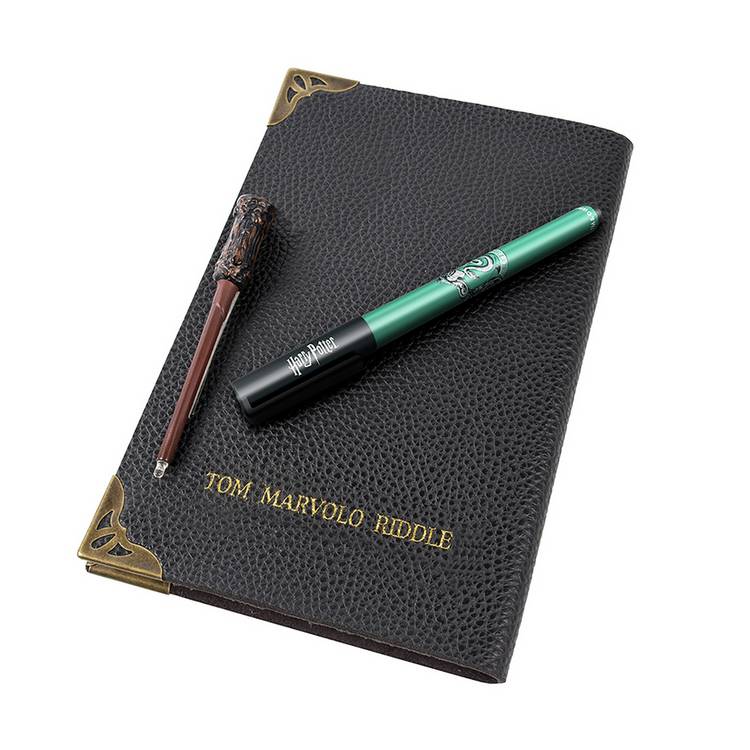 Harry Potter Tom Riddle diary notebook A5 with pen and UV wand, UK version