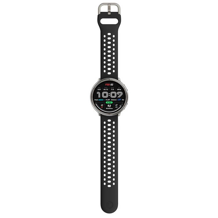 Amazfit Active 2 smart watch black sport band (British brand)