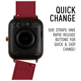 Reflex Active interchangeable watch strap set red pink grey 20mm, UK version
