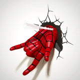 Marvel Spiderman hand light novelty light - British product