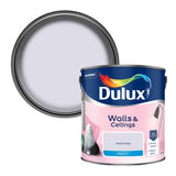 Argos Dulux Walls & Ceilings Matt Violet White Emulsion Paint 2.5L- Buy online at McGrocer