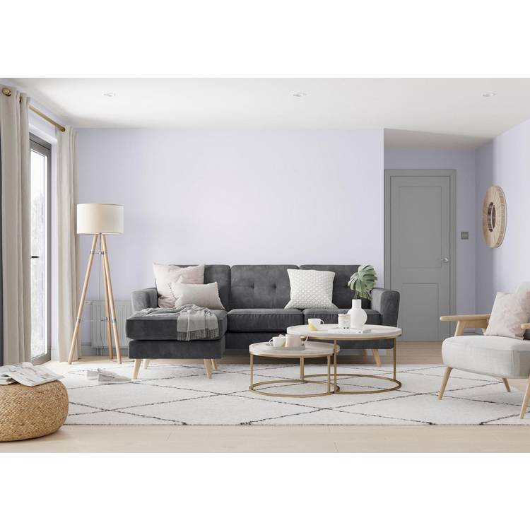 Dulux Violet White matt paint 2.5L (British brand)