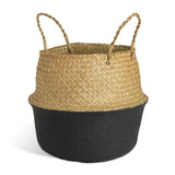 Habitat seagrass belly storage basket two tone black - British product