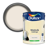 Argos Dulux Walls & Ceilings Silk Paint Almond White 5L- Buy online at McGrocer