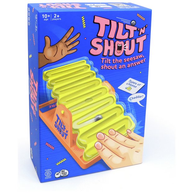 Big Potato Games Tilt and Shout party game - British product