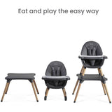 Silver Cross Eat & Play 4-in-1 highchair (British brand)