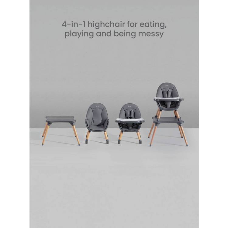Silver Cross Eat & Play 4-in-1 highchair (British brand)