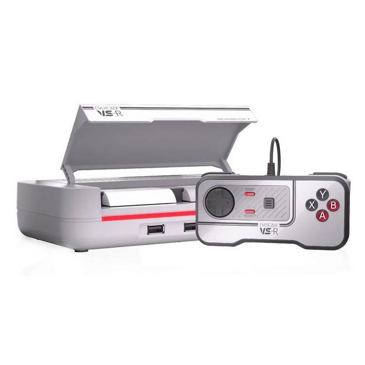 Evercade VS-R retro console with NEOGEO Arcade cartridge bundle - British product