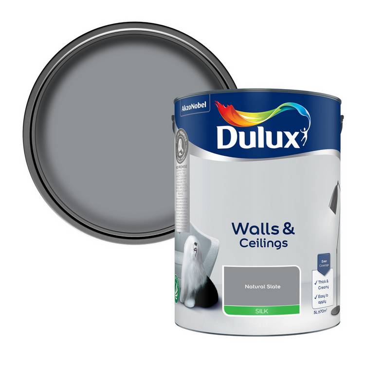 Dulux Silk Paint Natural Slate 5L - British product