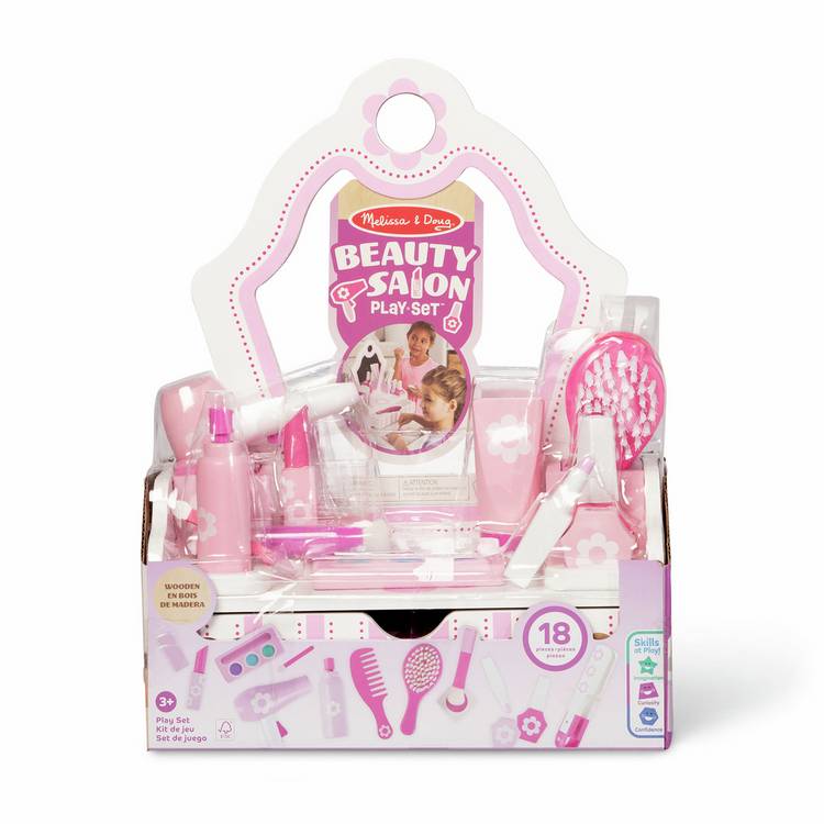 Melissa & Doug wooden beauty salon set, imported from the UK