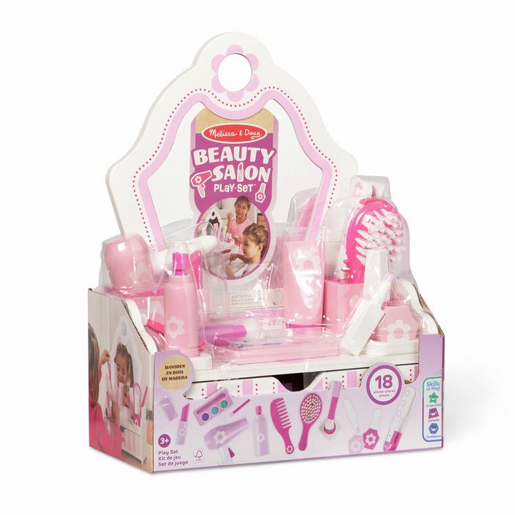 Melissa & Doug wooden beauty salon set, imported from the UK