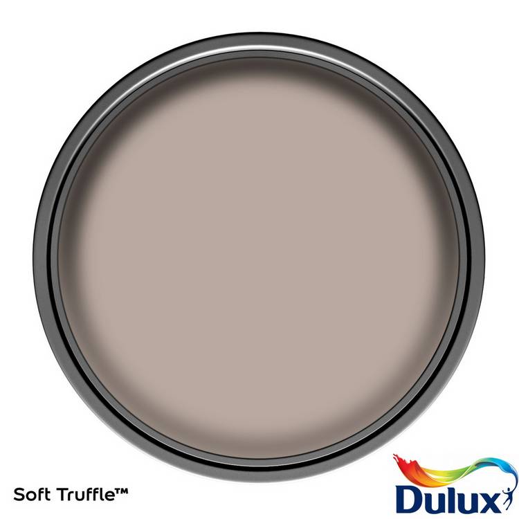Dulux Walls and Ceilings Silk Paint Soft Truffle 5L (British brand)