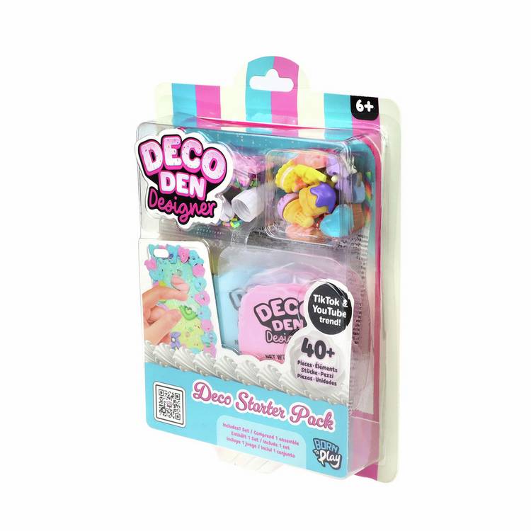 Deco Den Designer Starter Craft Pack with creams and gems, UK version
