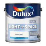 Dulux paint Light Space Matt Absolute White 2.5L, UK version