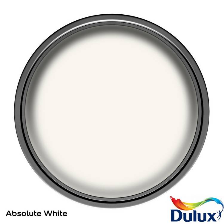 Dulux paint Light Space Matt Absolute White 2.5L, UK version