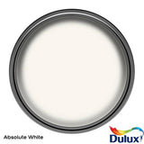 Dulux paint Light Space Matt Absolute White 2.5L, UK version