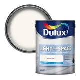 Argos Dulux Light Space Matt Absolute White Interior Wall Paint 5L- Buy online at McGrocer