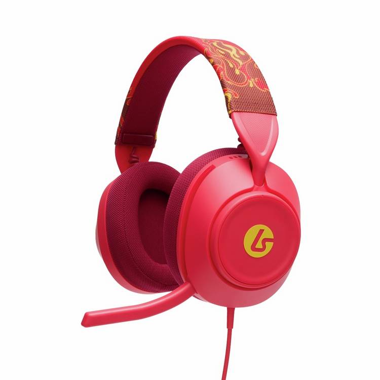 PowerA LucidSound LS10X wired headset Fire Red - British product