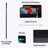 Apple iPad Pro 13-inch M5 Wi-Fi 256GB, imported from the UK