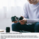 Sony ZV-E10 mirrorless vlogging camera with 16-50mm lens - British product