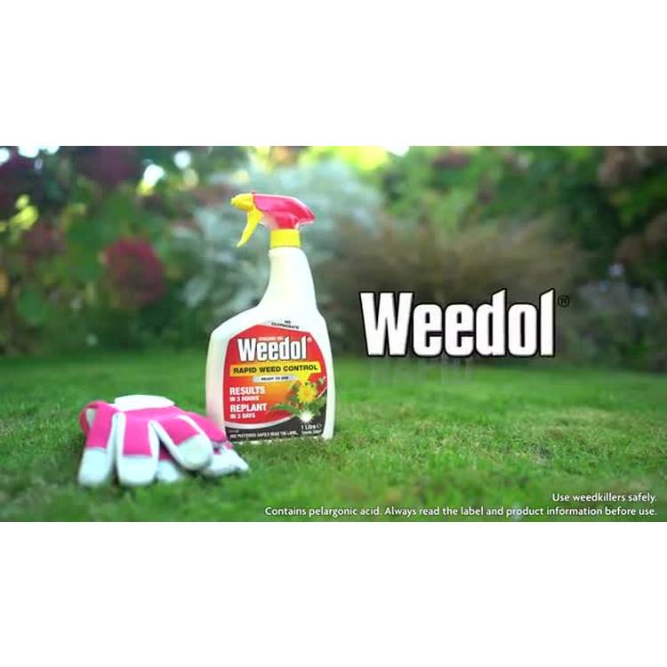 Weedol Rapid Weedkiller 5L with power sprayer, UK version