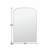 Argos Home gold arch wall mirror 90x60cm - British product
