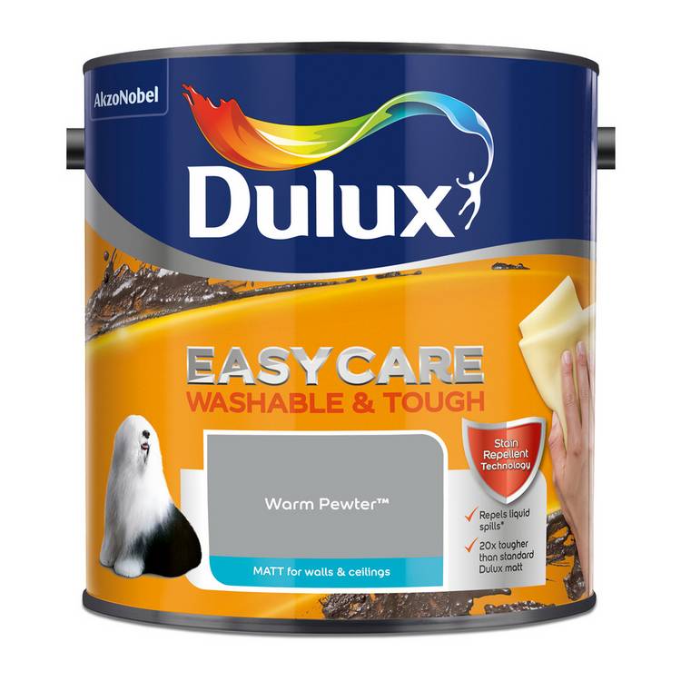 Dulux paint Warm Pewter 2.5L (British brand)