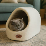 Argos Banbury & Co Almond Teddy Cat Igloo - White- Buy online at McGrocer