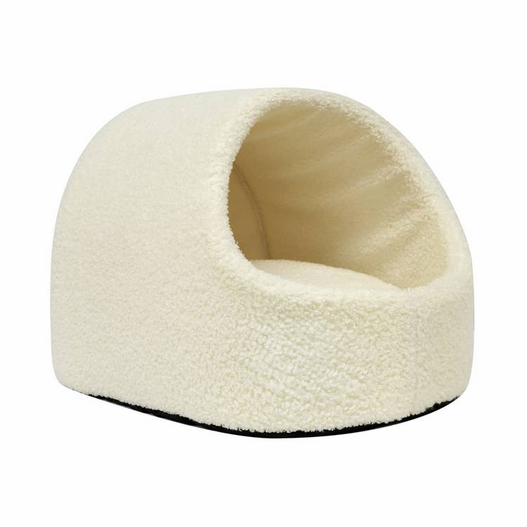 Banbury & Co white cat igloo bed - British product