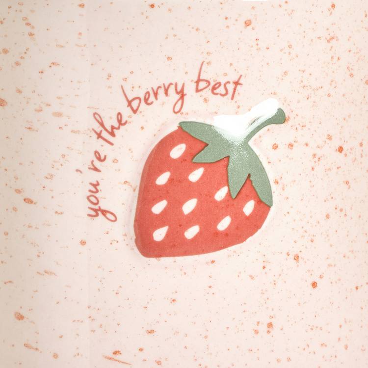Argos Home strawberry ceramic mug 280ml (British brand)