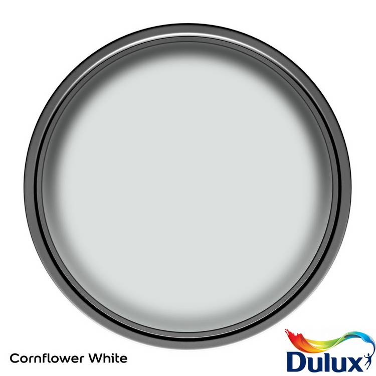 Dulux Easycare Matt Paint Cornflower White 2.5L, UK version