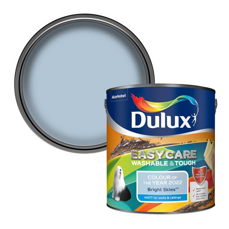 Dulux Easycare Washable & Tough Matt paint 2.5L, UK version