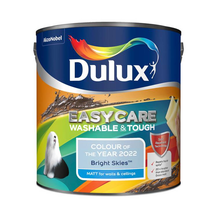 Dulux Easycare Washable & Tough Matt paint 2.5L, UK version